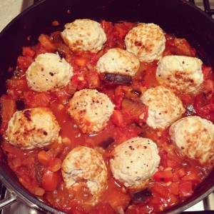 Healthy turkey mince meatballs