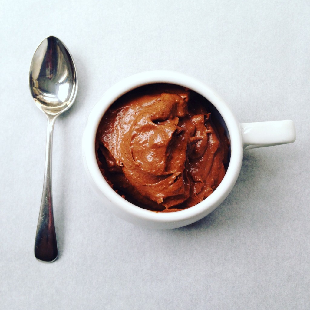 Healthy chocolate avocado mousse recipe