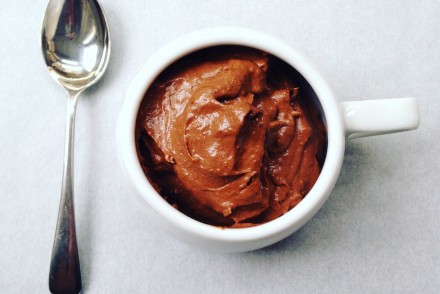 Healthy chocolate avocado mousse recipe