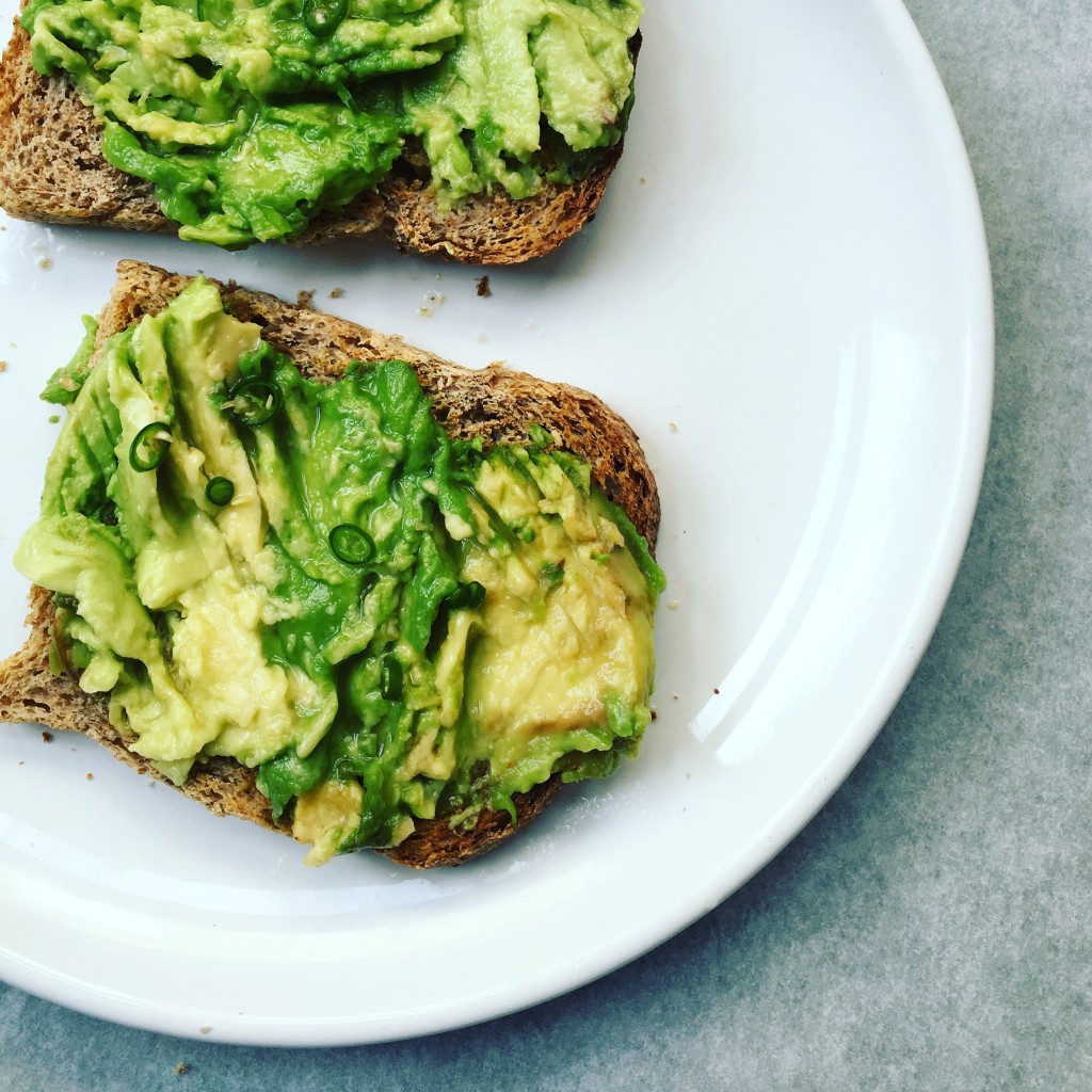 Avocado toast with chilli and lime recipe