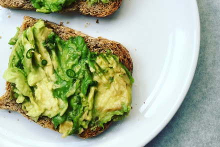 Avocado toast with chilli and lime recipe