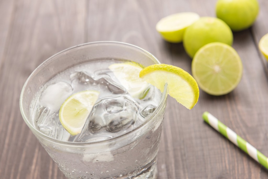 Soda and lime water