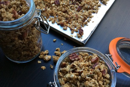 Healthy granola recipe