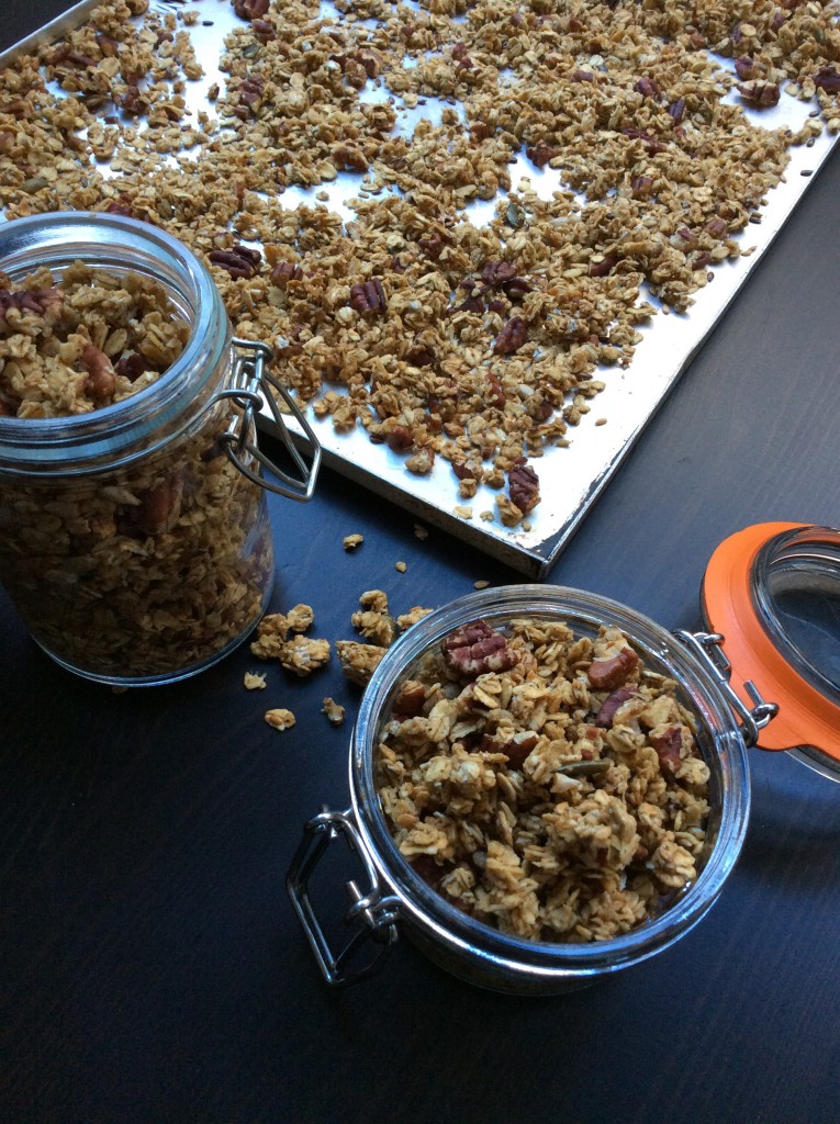 Healthy pecan granola recipe