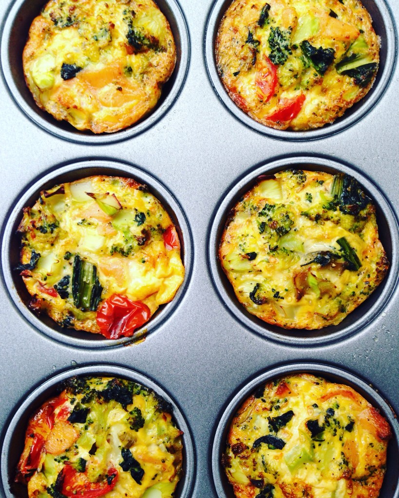 Healthy egg muffins cups recipe