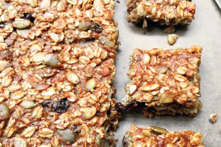 Banana flapjacks recipe