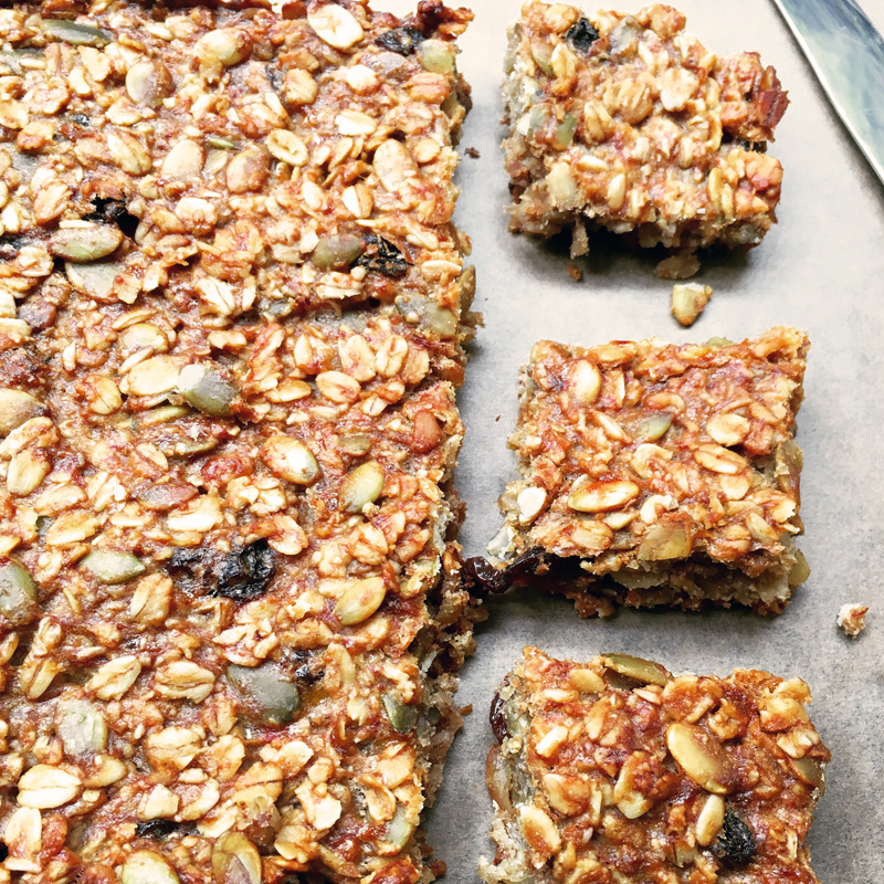 Banana flapjacks recipe