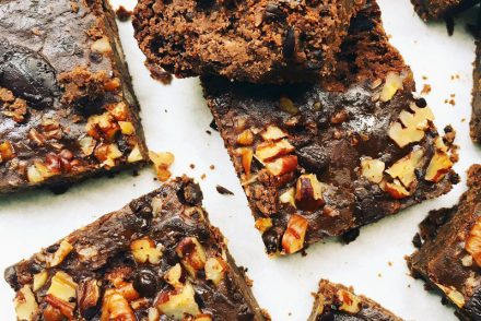 Black bean and pecan brownie recipe