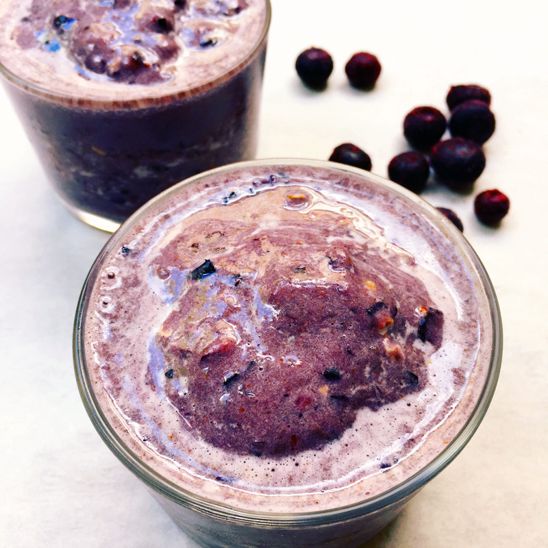 Healthy blueberry smoothie recipe