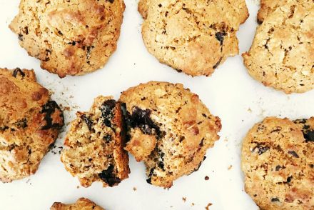 Chocolate chip olive oil cookies recipe