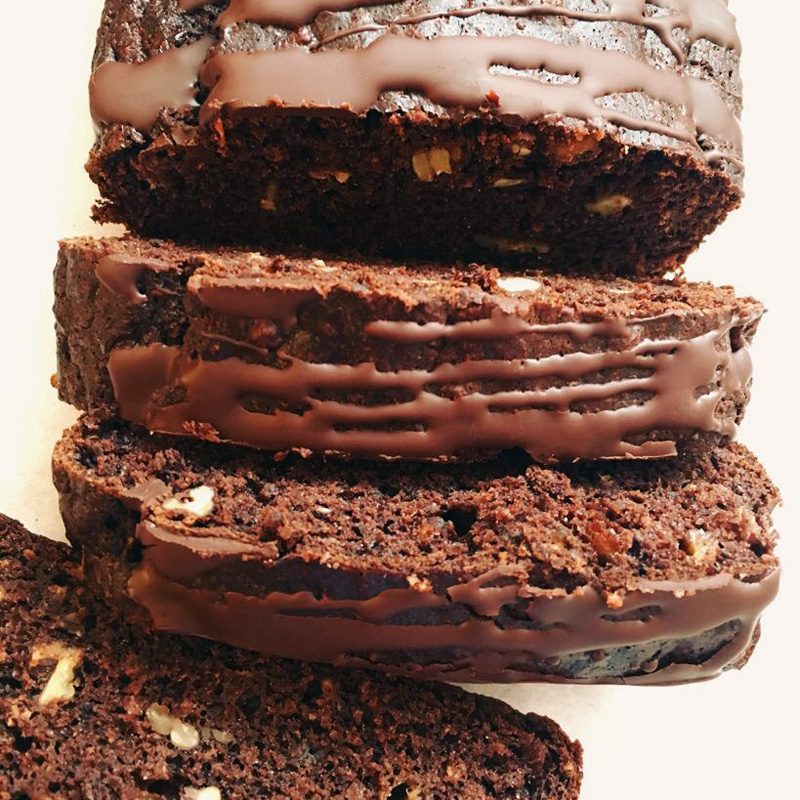 Chocolate banana bread recipe