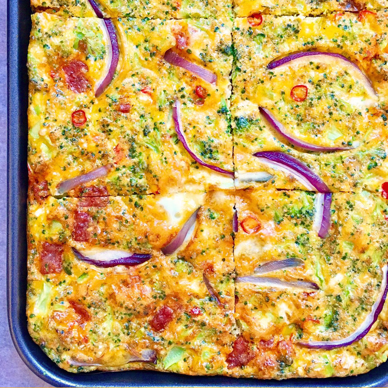 Sheet pan eggs recipe