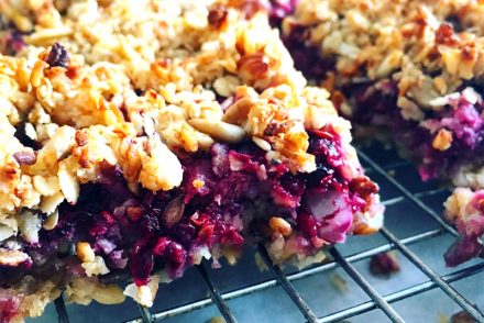 Fruit crumble bar recipes