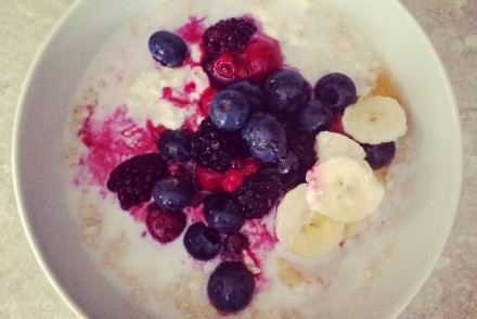 Very berry porridge