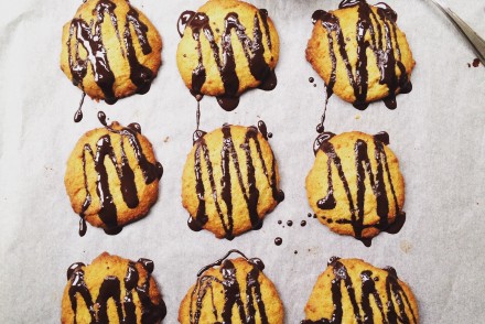 Healthy chocolate orange cookies