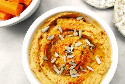 Healthy hummus recipe